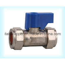 Customized Quality Plated Washing Machine Ball Valve (AV6004)